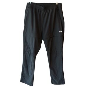 The North Face Womens Size XL Aphrodite Motion Convertible Pants Black Stretch‎